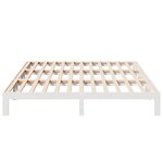 VidaXL Cadre de lit familial sans matelas blanc 240x200 cm