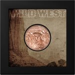 Pièce de monnaie en Cuivre 1 Dollar g 50 Millésime 2024 Legends WILD WEST (PRÉCOMMANDE)