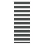 vidaXL Store zèbre noir 60x100 cm largeur du tissu 55 9 cm polyester