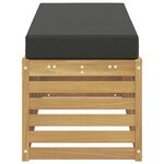 vidaXL Ensemble de canapés d'extérieur Blanc et anthracite