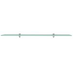 vidaXL Étagère murale en verre 100 x 10 cm 8 mm