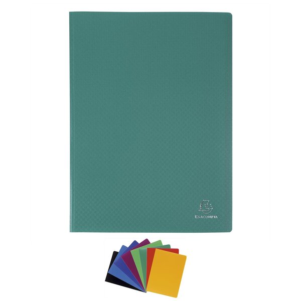 Protège-documents A4 20 pochettes 40 Vues - Coloris Aléatoires EXACOMPTA