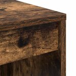 vidaXL Bureau Chêne fumé 70 x 40 x 76 cm Bois d'ingénierie