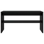 vidaXL Meuble TV Chêne noir 80 x 30 x 40 cm Bois d'ingénierie