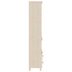vidaXL Buffet HAMAR Bois massif de pin Marron miel