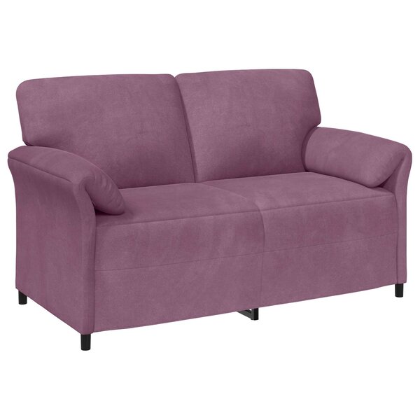 vidaXL Sofa 2 places Pourpre 158 x 83 x 95 cm Velours