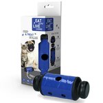 EAT SLOW LIVE LONGER Mangeoire lente Feed & Treat Bleu S