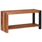 vidaXL Étagère Marron 80 x 30 x 40 cm Bois d'acacia massif
