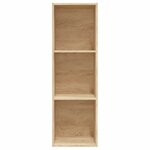 vidaXL Bibliothèque/Meuble TV chêne sonoma bois d'ingénierie