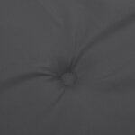 vidaXL Coussins de chaise à dossier bas lot de 6 anthracite mélangé
