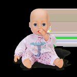 Zapf Creation 838785 - Baby born Pyjama 43 cm