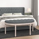 vidaXL Banc Gris foncé 110 5x45x49 cm Tissu