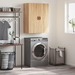vidaXL Armoire murale chêne sonoma 69 5x34x90 cm