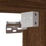 vidaXL Armoire murale Chêne marron 60x36 5x35 cm Bois d'ingénierie