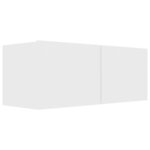 vidaXL Ensemble de meubles TV 4 Pièces Blanc Bois d'ingénierie