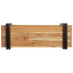 vidaXL Étagère murale 90x33x45 cm bois massif d'acacia
