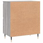 vidaXL Buffet Sonoma gris 60x35x70 cm Bois d'ingénierie