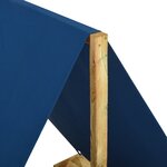 vidaXL Bac à sable avec toit 80x60x97 5 cm Bois de pin imprégné