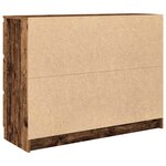 vidaXL Buffet vieux bois 100x35x76 cm bois d'ingénierie