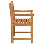 Chaises de jardin vidaXL 6 Pièces 56x55.5x90 cm Bois massif d'acacia