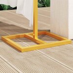 vidaXL Arche de mariage Doré 657 x 35 x 300 cm Acier