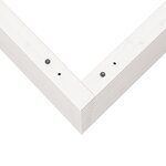 vidaXL Jardinière blanc 60x60x68 5 cm bois de pin massif