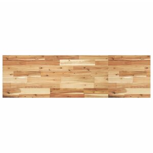 vidaXL Dessus de table rectangulaire 140x40x2 cm bois massif d'acacia