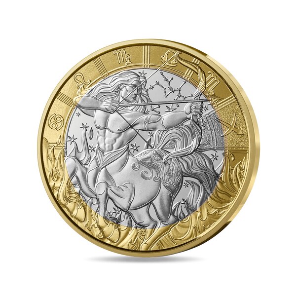 Signes astros - Sagittaire Monnaie de 5€ métal commun