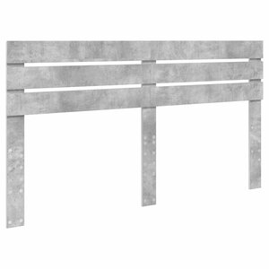 vidaXL Tête de lit Gris béton 180 cm Bois d'ingénierie