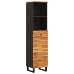 vidaXL Ensembles de salle de bain 5 Pièces Naturel Bois de mangue massif
