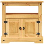 vidaXL Meuble TV Gamme Corona pin mexicain 80x43x78 cm