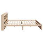 vidaXL Cadre de lit avec tête de lit sans matelas 200x200 cm