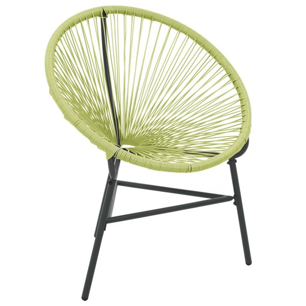 vidaXL Chaise de jardin Acapulco Résine tressée Vert