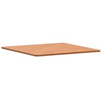 vidaXL Dessus de table 70x70x1 5 cm carré bois massif de hêtre