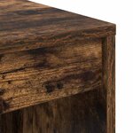 vidaXL Bureau Chêne fumé 90 x 40 x 76 cm Bois d'ingénierie