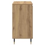 vidaXL Buffet Chêne artisanal 60 x 35 x 70 cm Bois d'ingénierie
