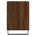 vidaXL Meuble TV Chêne marron 100x35x55 cm Bois d'ingénierie