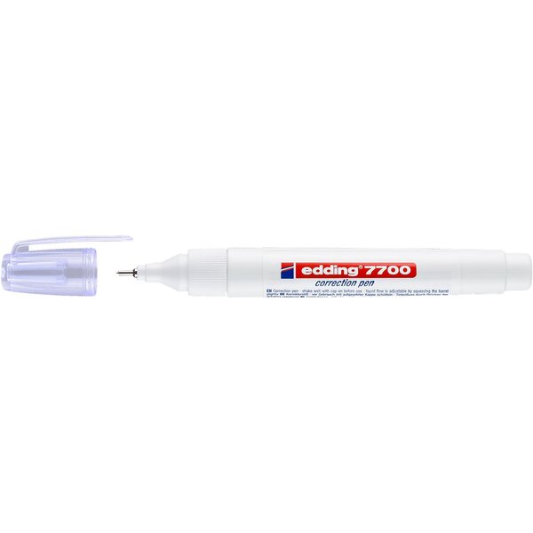 Stylo Correcteur 7700 Banc Pointe Métal 1-2 mm x 10 EDDING