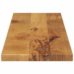 vidaXL Dessus de table 100x20x2 5cm rectangulaire bois massif manguier
