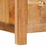 vidaXL Buffet Marron 55 x 35 x 75 cm bois de manguier massif