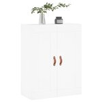 vidaXL Armoire murale blanc 69 5x34x90 cm bois d'ingénierie