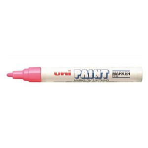 Marqueur Pointe conique moyenne PAINT Marker PX20 2,2 - 2,8mm Rose x 12 UNI-BALL