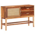 vidaXL Buffet 118x30x76 cm Bois de récupération massif