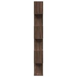 vidaXL Étagère séparatrice de pièce 6 niveaux chêne marron 70x24x193cm