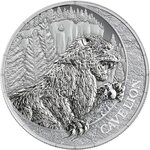 Pièce de monnaie en Argent 20 Dollars g 31.1 (1 oz) Millésime 2026 Megafauna CAVE LION