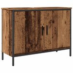 vidaXL Armoire lavabo vieux bois 80x30x60 cm bois d'ingénierie