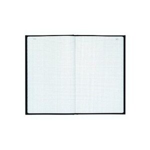 Registre 36x22 5cm 5x5 folioté 300 pages - Noir EXACOMPTA