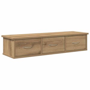 vidaXL Armoire murale chêne artisanal 88x26x18 5 cm bois d'ingénierie