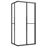 vidaXL Cabine de douche ESG 90x70x180 cm