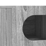 vidaXL Meuble TV Gris Sonoma 60 x 35 x 40 cm Bois d'ingénierie